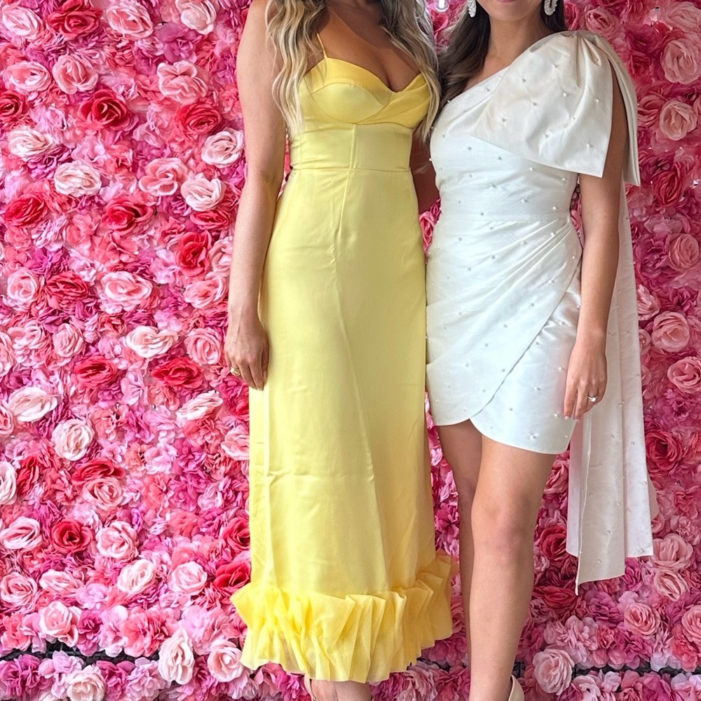Selfie Leslie Yellow Maxi Dress